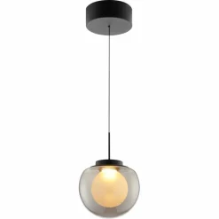 Pendelleuchten|Brilliant LED-Pendelleuchte Tivara Schwarz