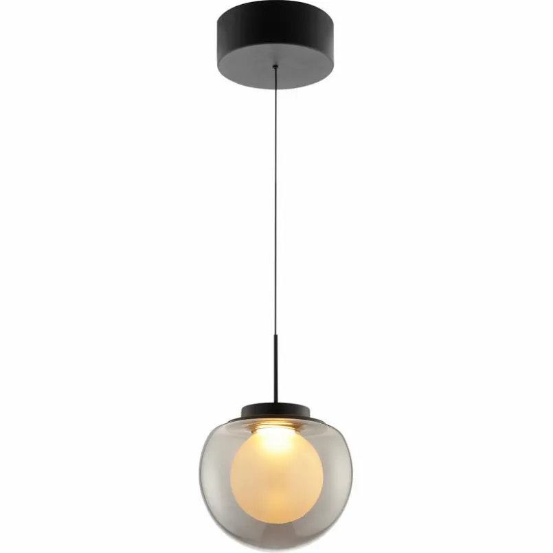 Pendelleuchten|Brilliant LED-Pendelleuchte Tivara Schwarz