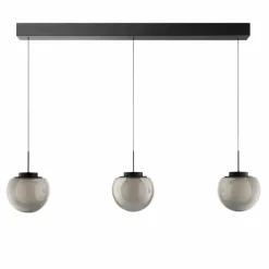 Brilliant Pendelleuchten-LED-Pendelleuchte Tivara Schwarz