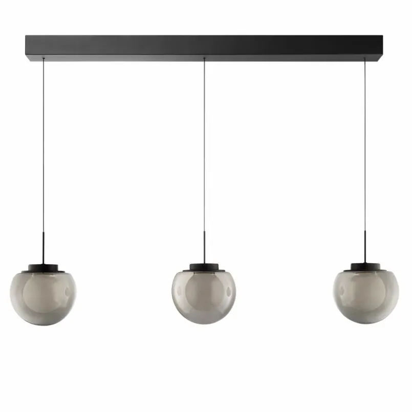 Brilliant Pendelleuchten-LED-Pendelleuchte Tivara Schwarz