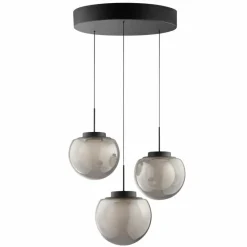 Brilliant Pendelleuchten-LED-Pendelleuchte Tivara Schwarz
