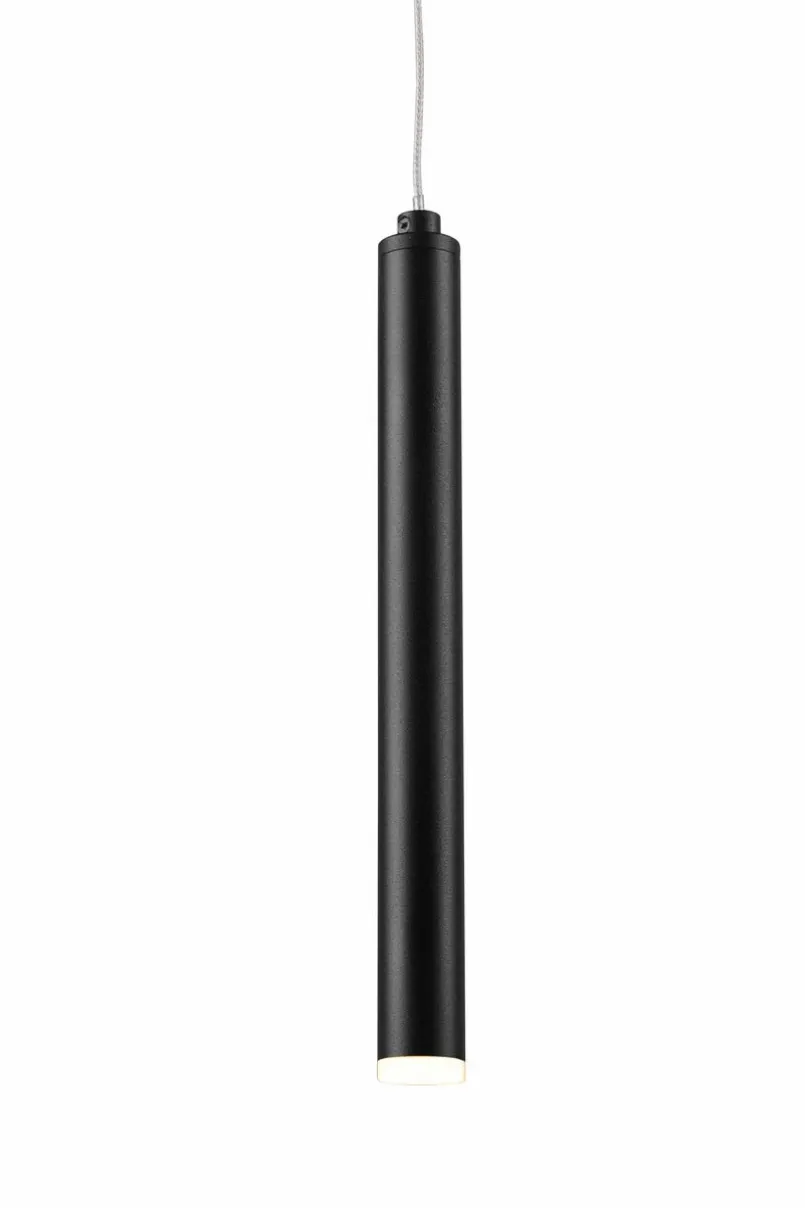 Trio Pendelleuchten-LED-Pendelleuchte Tubular Schwarz
