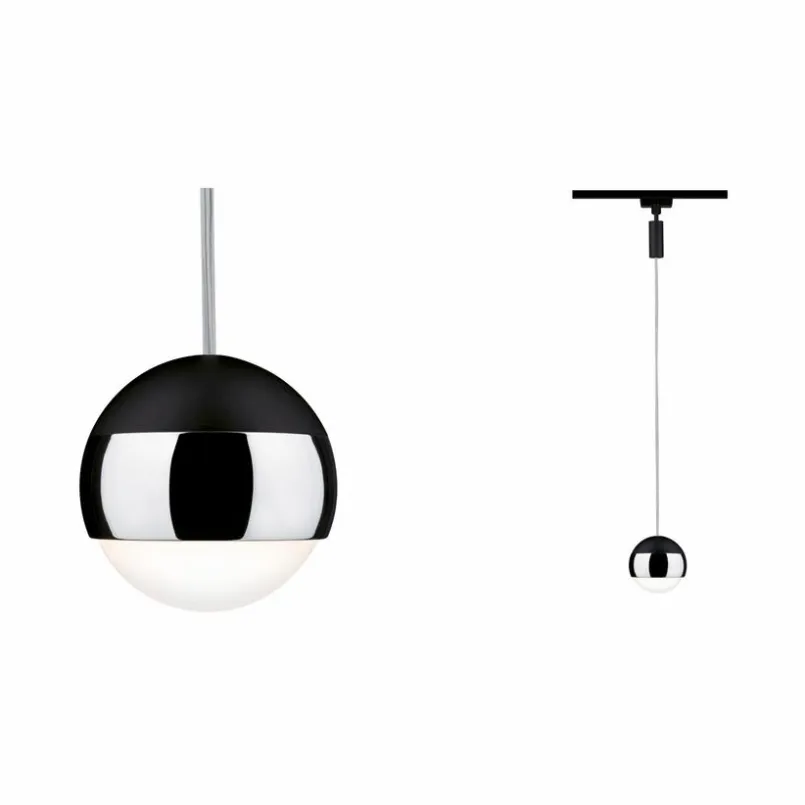 Paulmann Schienensysteme-LED-Pendelleuchte URail Caspule II Schwarz