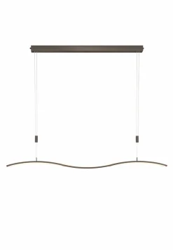 Bankamp Pendelleuchten-LED-Pendelleuchte Wave Bronze