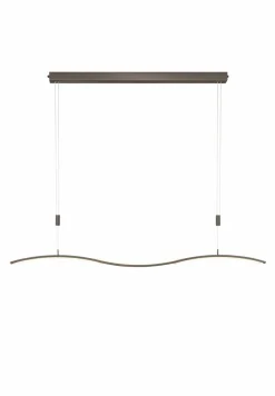 Bankamp Pendelleuchten-LED-Pendelleuchte Wave Bronze