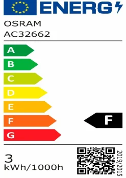 E14|Osram LED-Reflektorlampe E14/2,6 Watt/Energie F Transparent