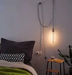 E27|Paulmann LED-Röhre E27/8,8 Watt/Energie F Grau