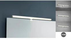 Spiegelleuchten|Wandleuchten|Trio LED-Spiegelleuchte Lino Chrom