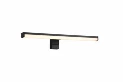 Trio Spiegelleuchten|Wandleuchten-LED-Spiegelleuchte Lino Schwarz
