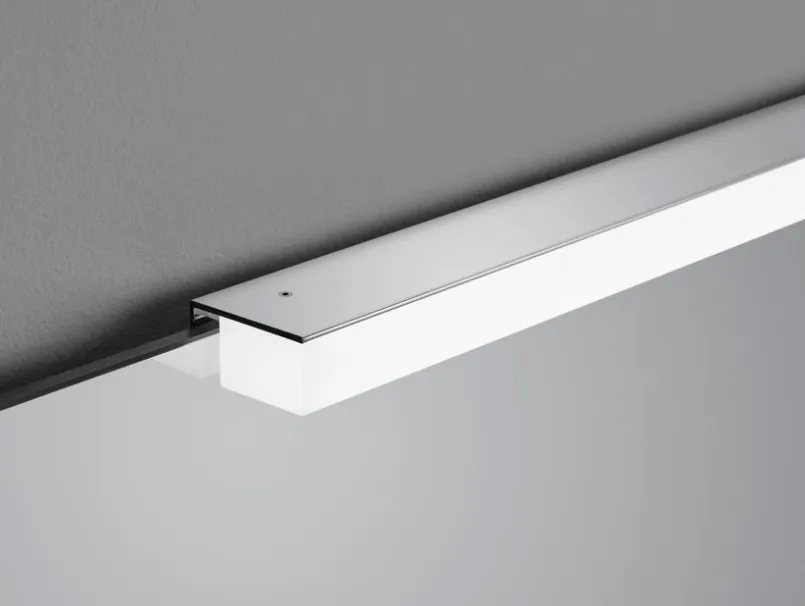 Spiegelleuchten|Helestra LED-Spiegelleuchte Onta Chrom