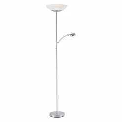 Paul Neuhaus Stehlampen-LED-Stehlampe Alfred Silber