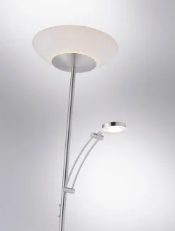 Paul Neuhaus Stehlampen-LED-Stehlampe Alfred Silber