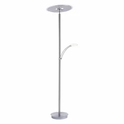 Paul Neuhaus Stehlampen-LED-Stehlampe Artur Silber