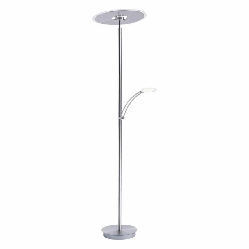 Paul Neuhaus Stehlampen-LED-Stehlampe Artur Silber