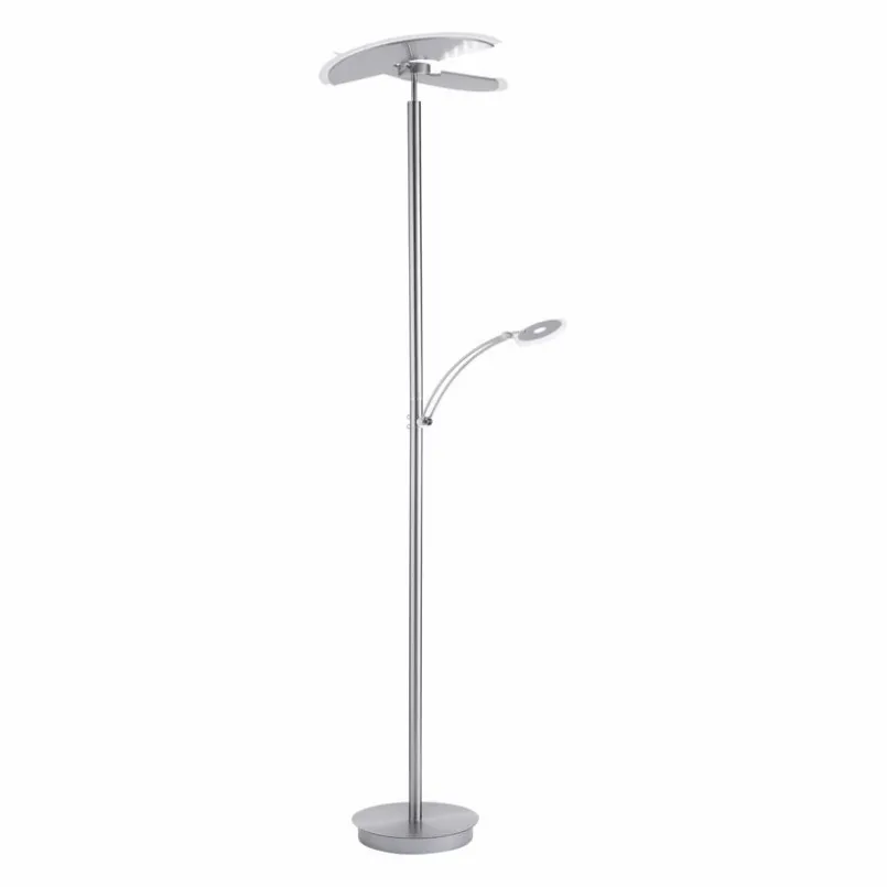 Paul Neuhaus Stehlampen-LED-Stehlampe Artur Silber