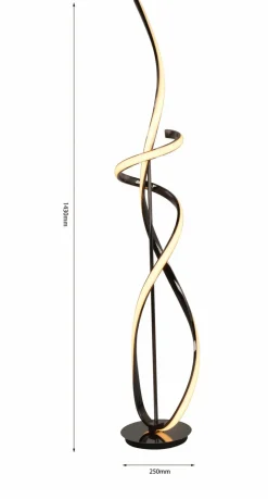 LED-Stehlampe Bandol<GeeTi