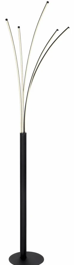Stehlampen|Stehlampen|Globo LED-Stehlampe Bizzy Schwarz