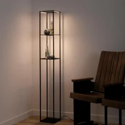 Paul Neuhaus Stehlampen-LED-Stehlampe Contura Schwarz