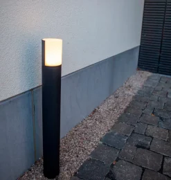 Eco-Light Wege- & Bodenleuchten|Wege- & Bodenleuchten-LED-Stehlampe Cyra Schwarz
