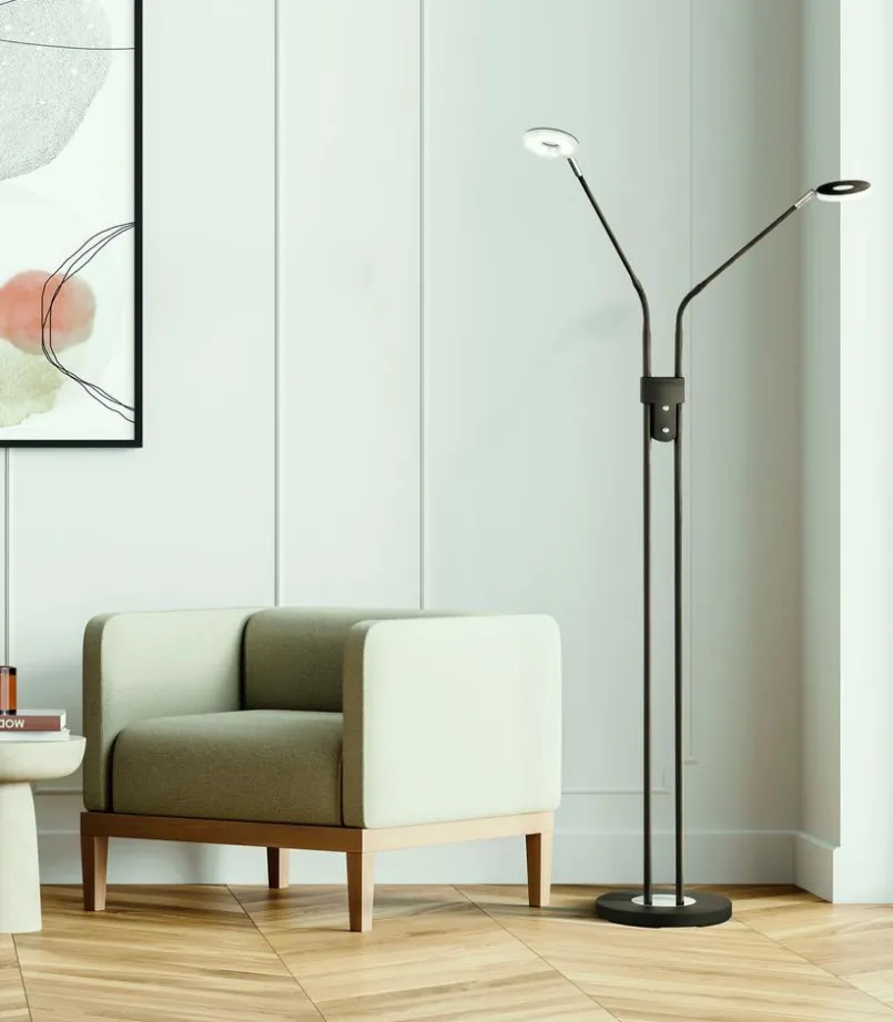 LED-Stehlampe Dent<Fischer & Honsel Sale