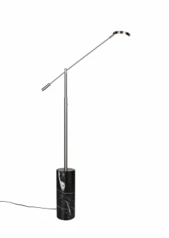 Trio Select Stehlampen-LED-Stehlampe Fiore Nickel matt