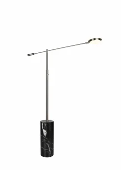 Trio Select Stehlampen-LED-Stehlampe Fiore Nickel matt