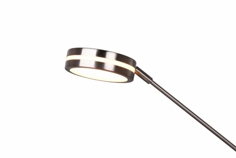 Trio Stehlampen-LED-Stehlampe Franklin Nickel matt