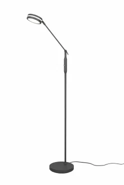Trio Stehlampen-LED-Stehlampe Franklin Anthrazit