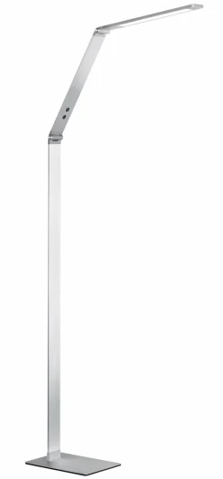 Stehlampen|Fischer & Honsel LED-Stehlampe Geri Alu