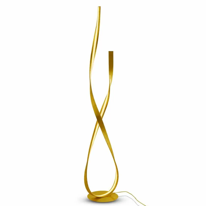 Stehlampen|Paul Neuhaus LED-Stehlampe Linda Gold