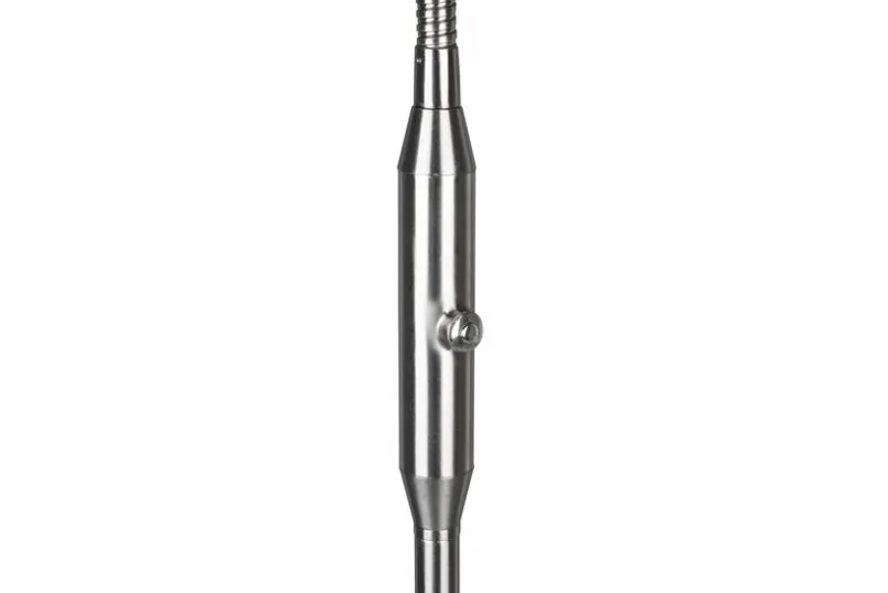 Trio Stehlampen-LED-Stehlampe Monza Nickel matt