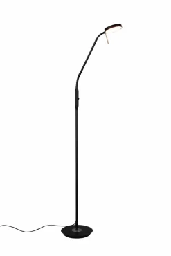 Trio Stehlampen-LED-Stehlampe Monza Schwarz