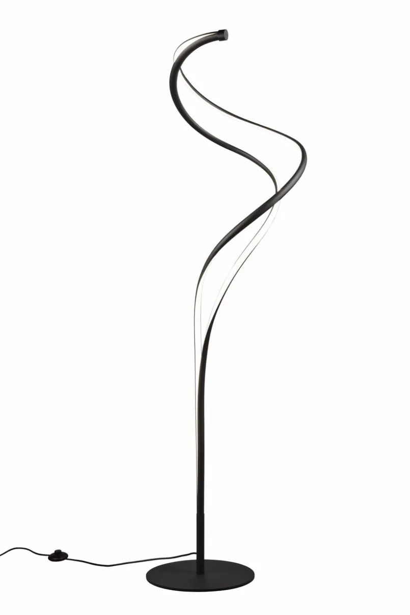 Trio Select Stehlampen-LED-Stehlampe Nala Schwarz