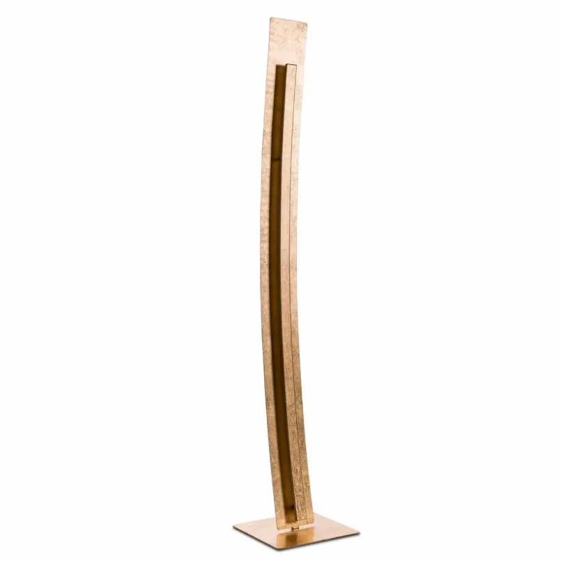 Stehlampen|Paul Neuhaus LED-Stehlampe Nevis Gold