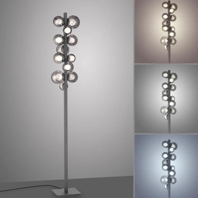 Stehlampen|Neuhaus PURE LED-Stehlampe Popup Grau