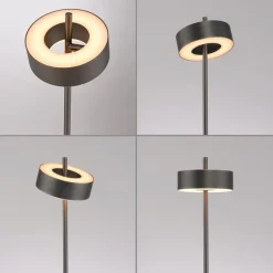 Q SMART HOME LIGHTS Stehlampen-LED-Stehlampe Q-Rotate Braun
