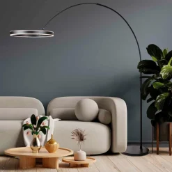 LED-Stehlampe Ringlux<Steinhauer Outlet