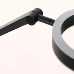 Stehlampen|Steinhauer LED-Stehlampe Ringlux Schwarz