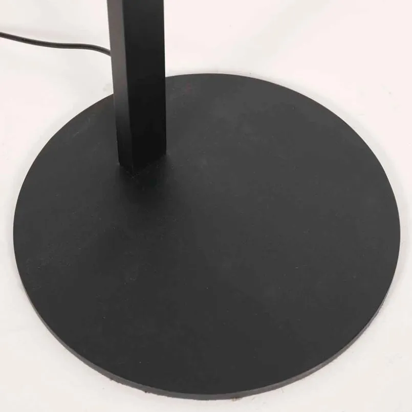 Stehlampen|Steinhauer LED-Stehlampe Ringlux Schwarz