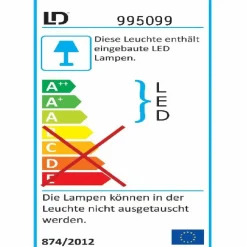 JUST LIGHT. Stehlampen-LED-Stehlampe RUBEN Silber