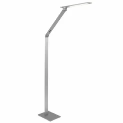 Steinhauer Stehlampen-LED-Stehlampe Serenade Silber