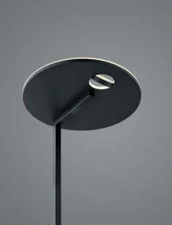 Hell Stehlampen-LED-Stehlampe Sole Schwarz