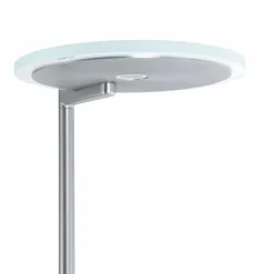 Stehlampen|Steinhauer LED-Stehlampe Turound Silber