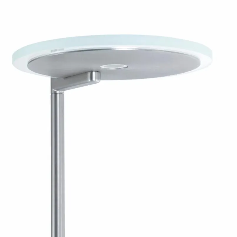 Stehlampen|Steinhauer LED-Stehlampe Turound Silber