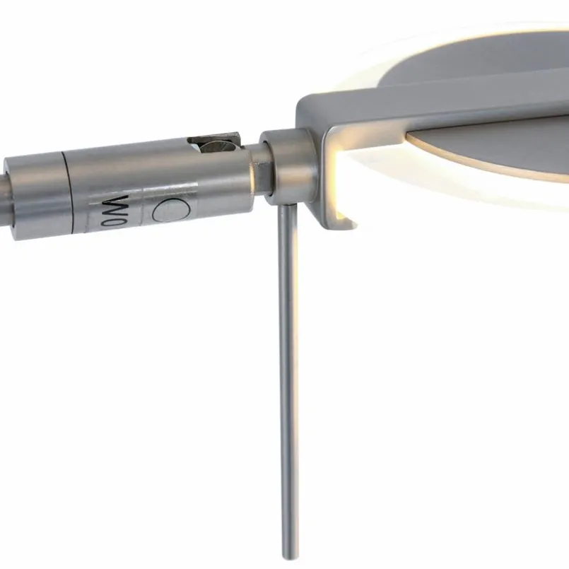 Stehlampen|Steinhauer LED-Stehlampe Turound Silber