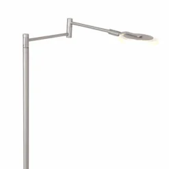 Stehlampen|Steinhauer LED-Stehlampe Turound LED Silber