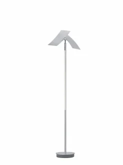 Hell Stehlampen-LED-Stehlampe Twice Alu