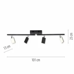Spots & Strahle|Neuhaus PURE LED-Strahler Pure Mira Schwarz