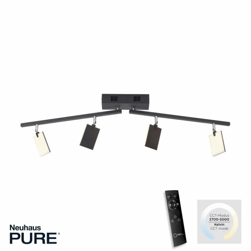 Spots & Strahle|Neuhaus PURE LED-Strahler Pure Mira Schwarz
