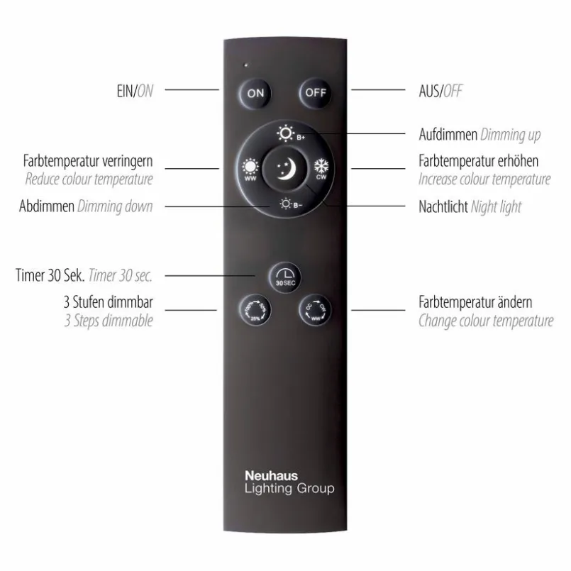 Spots & Strahle|Neuhaus PURE LED-Strahler Pure Mira Schwarz